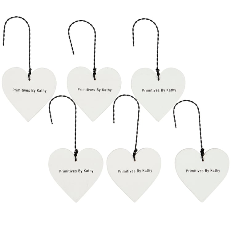 Primitives By Kathy Love You More Ornament Set