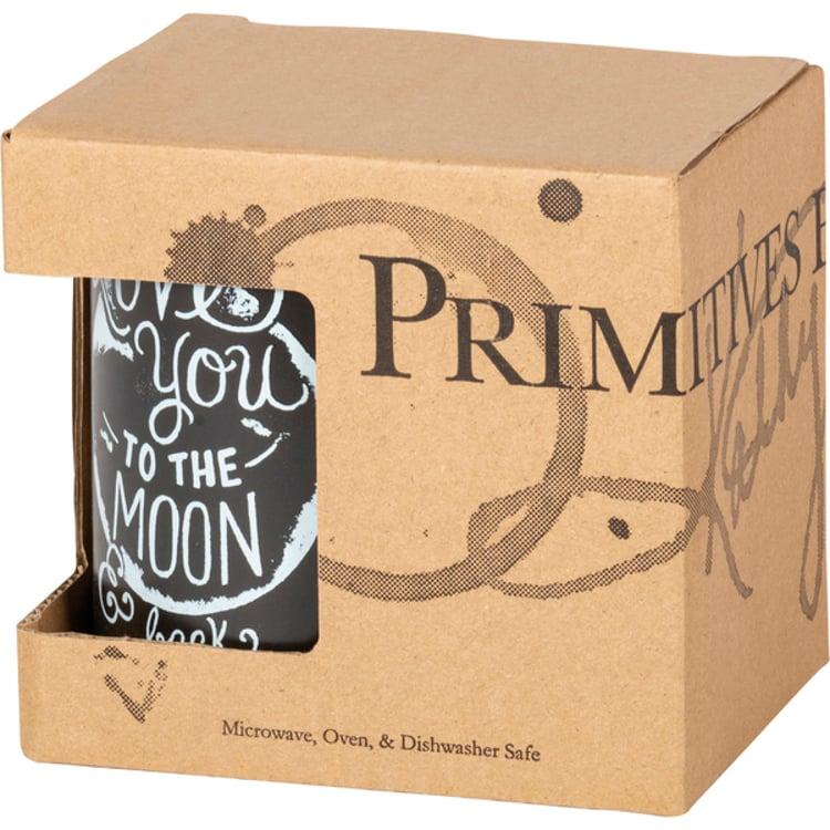 Primitives By Kathy Love You To The Moon & Back Mug