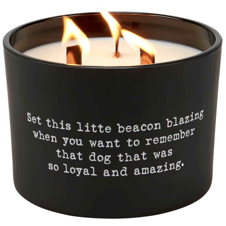 Primitives By Kathy Loyal Dog Poetry Candle