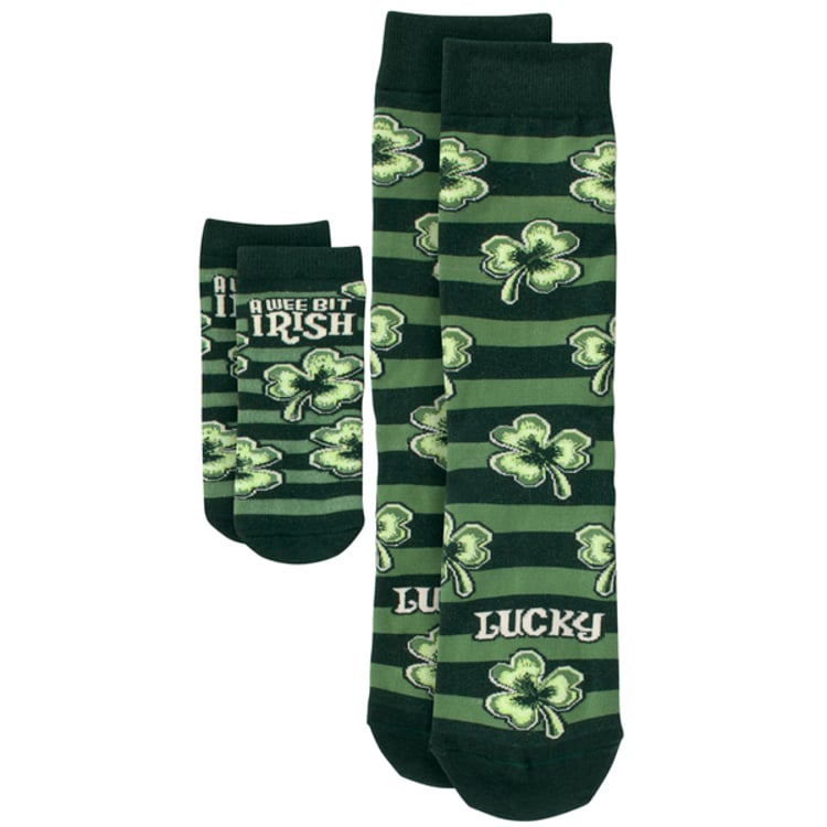 Primitives By Kathy Lucky Baby & Me Sock Set