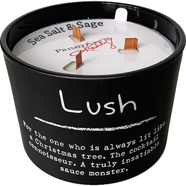 Primitives By Kathy Lush Poetry Candle