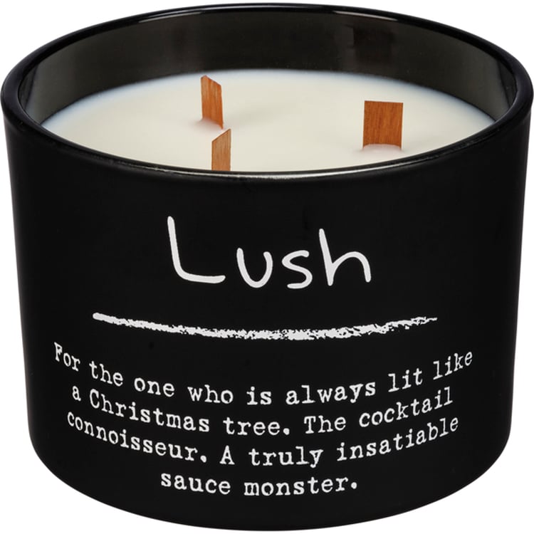 primitives by kathy Lush Poetry Candle