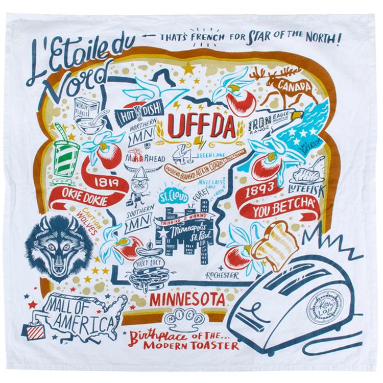 Primitives By Kathy Minnesota Kitchen Towel