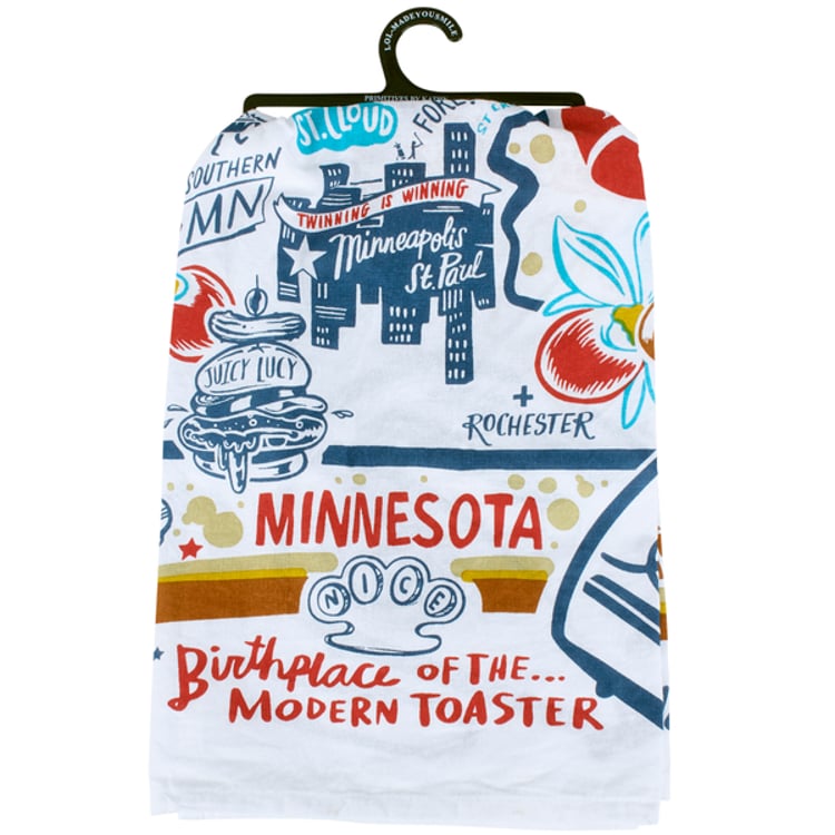 Primitives By Kathy Minnesota Kitchen Towel