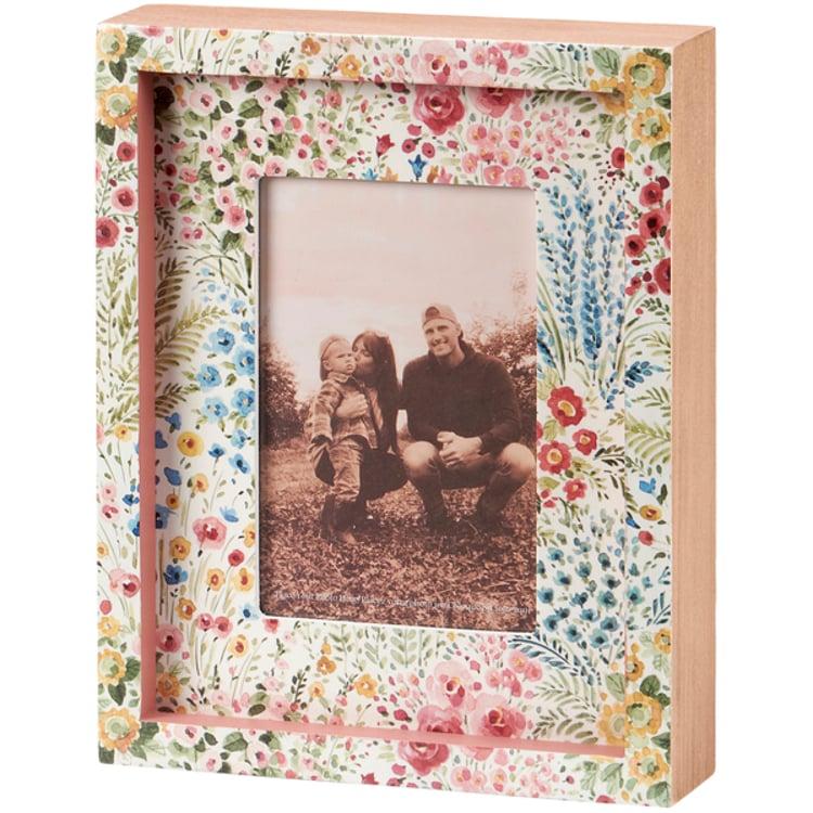 primitives by kathy Mixed Florals Inset Box Frame