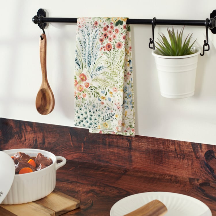 Primitives By Kathy Mixed Florals Kitchen Towel