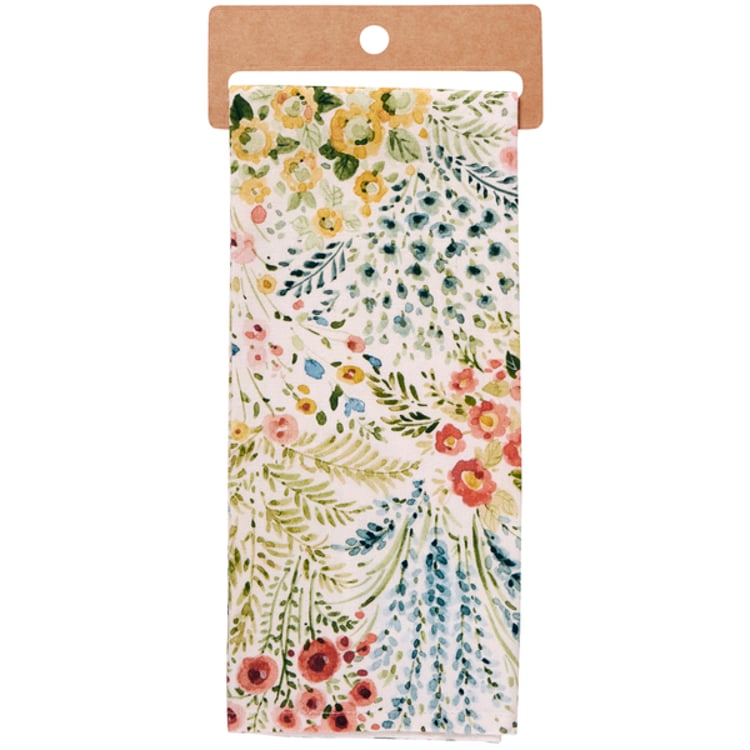 Primitives By Kathy Mixed Florals Kitchen Towel