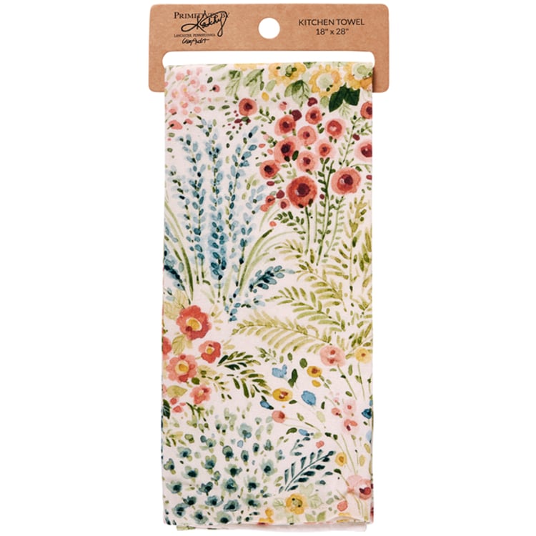 Primitives By Kathy Mixed Florals Kitchen Towel