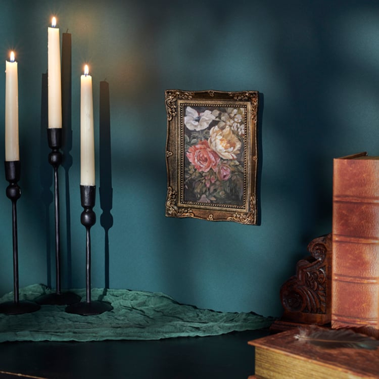 Primitives By Kathy Moody Floral Framed Wall Art