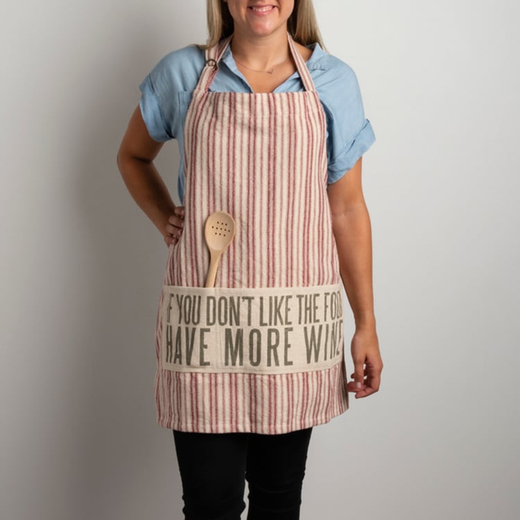 Primitives By Kathy More Wine Apron