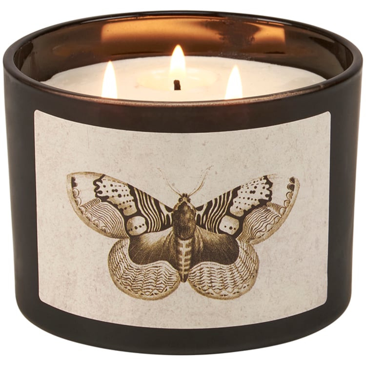 Primitives By Kathy Moth Candle