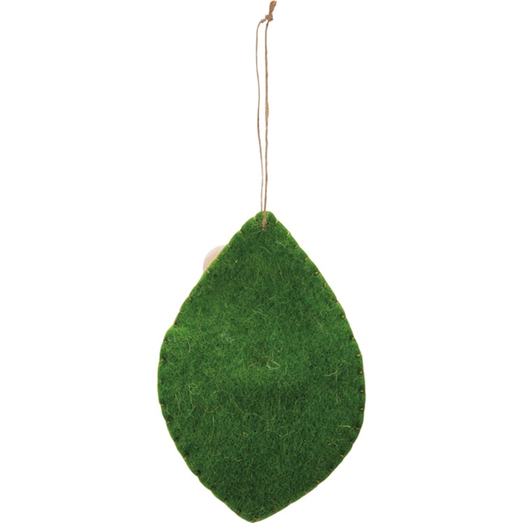 Primitives By Kathy Mouse In Leaf Bed Critter