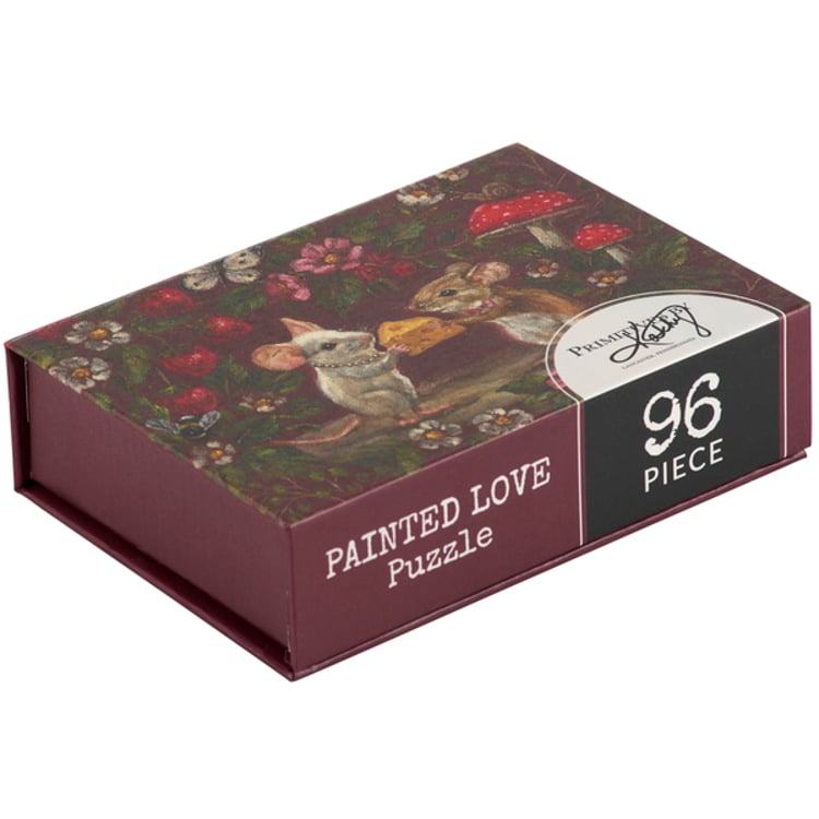 Primitives By Kathy Mouse Love 96 Piece Puzzle
