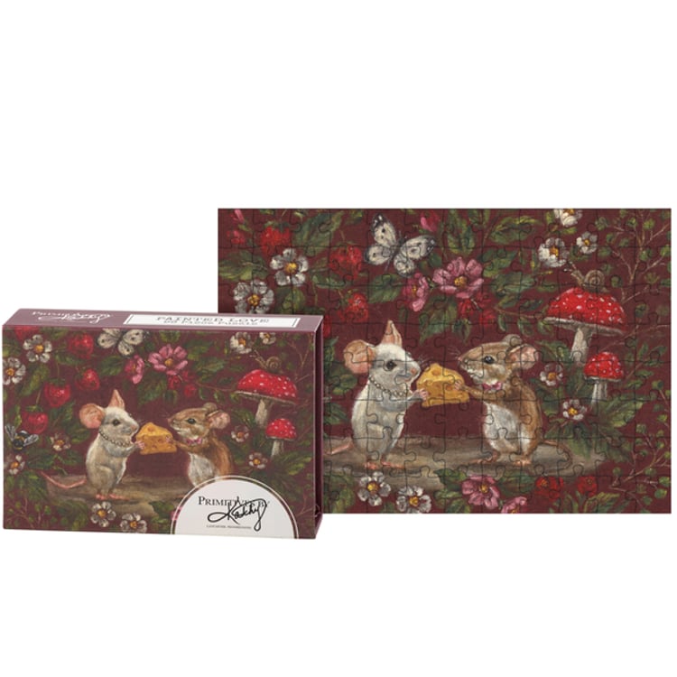 primitives by kathy Mouse Love 96 Piece Puzzle