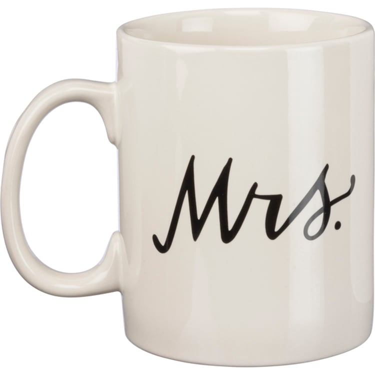 Primitives By Kathy Mr. & Mrs. Mug Set