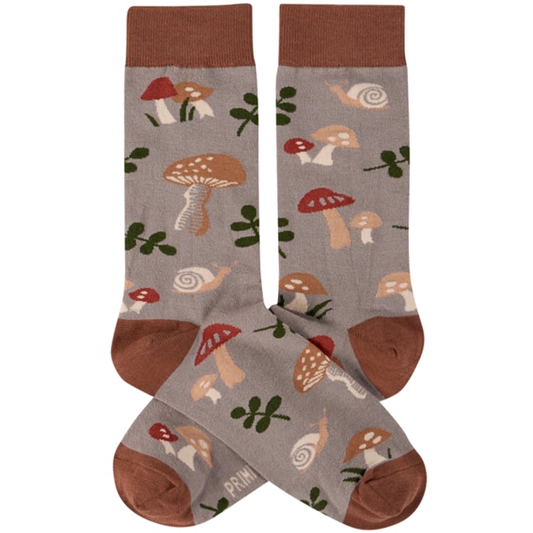 Primitives By Kathy Mushroom Toss Socks