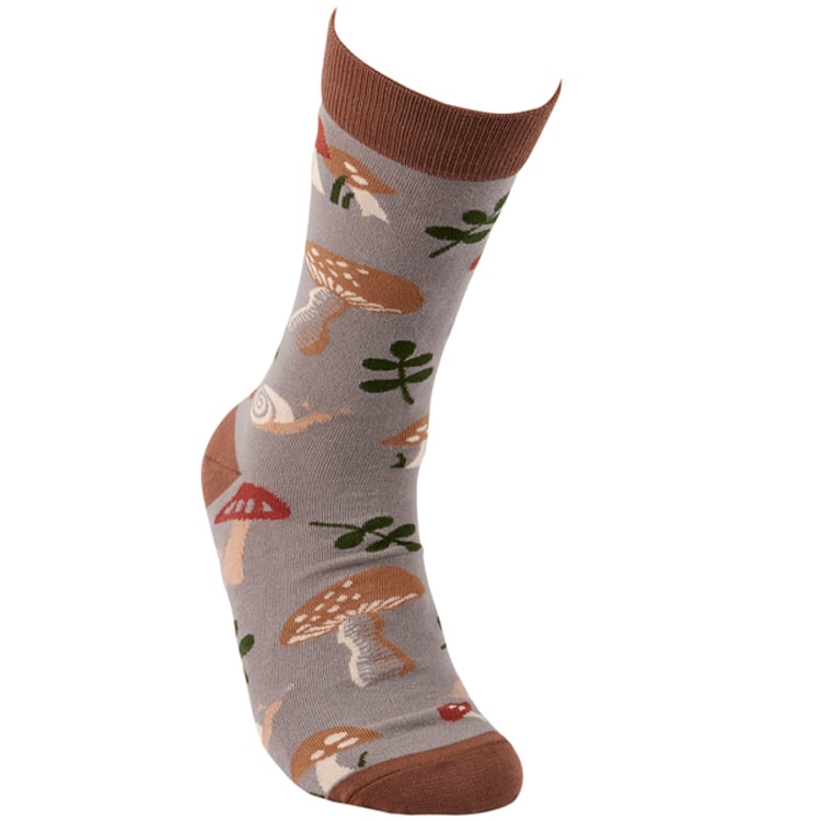Primitives By Kathy Mushroom Toss Socks