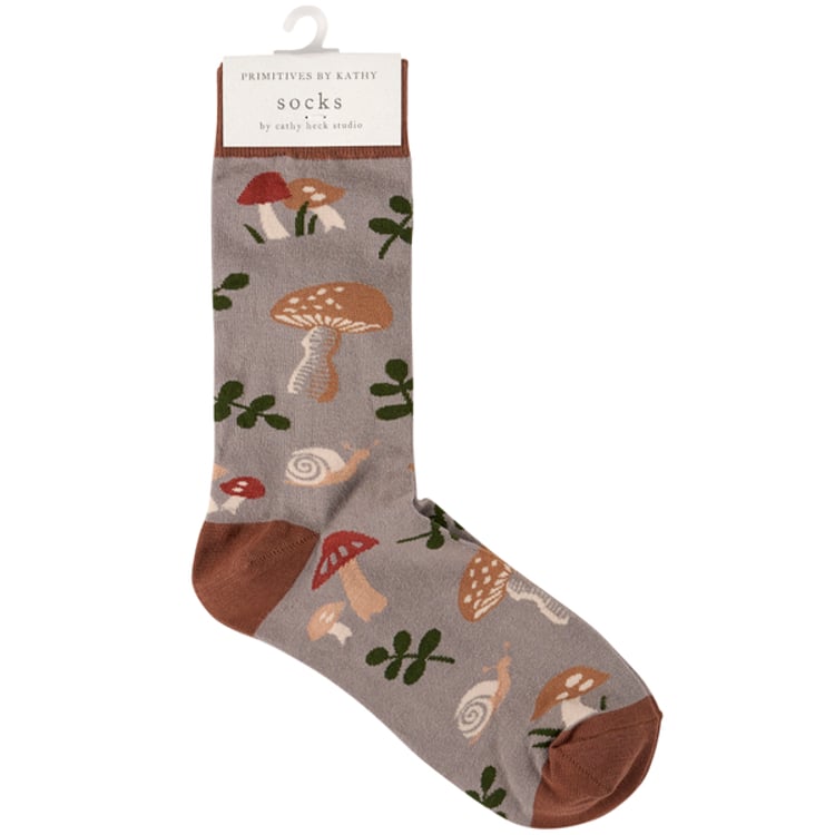 Primitives By Kathy Mushroom Toss Socks