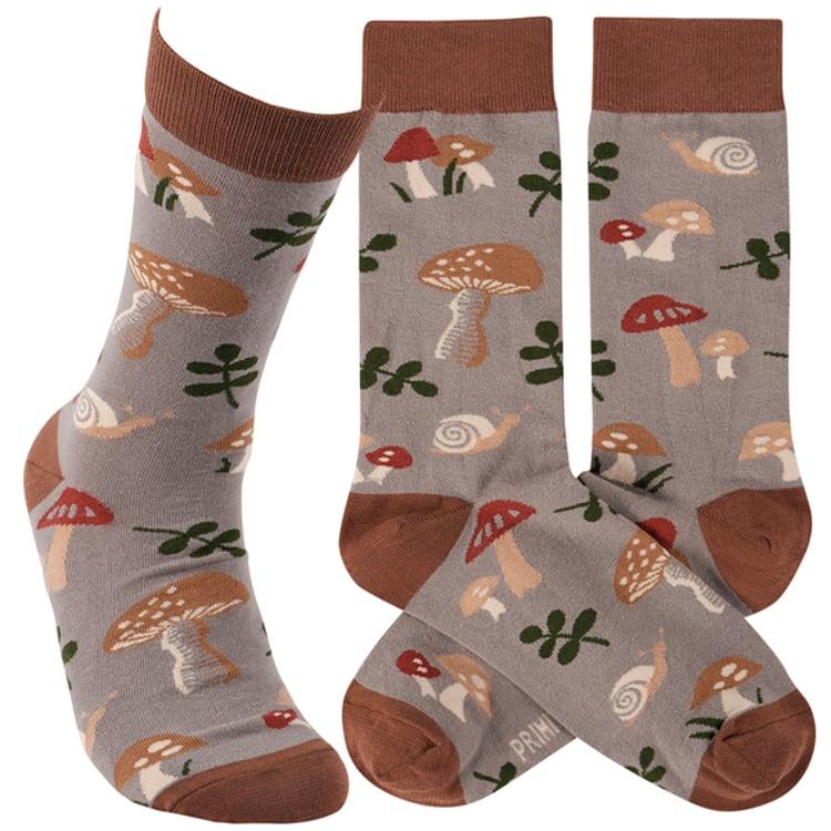 primitives by kathy Mushroom Toss Socks