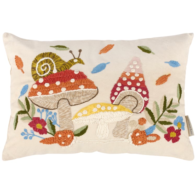 Primitives By Kathy Mushrooms Pillow