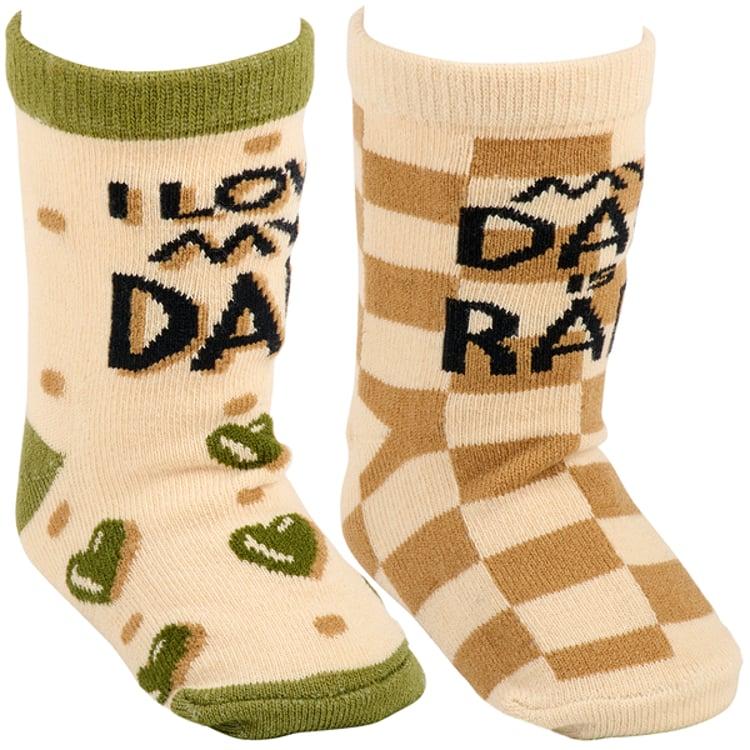 Primitives By Kathy My Dad Is Rad Baby Sock Set