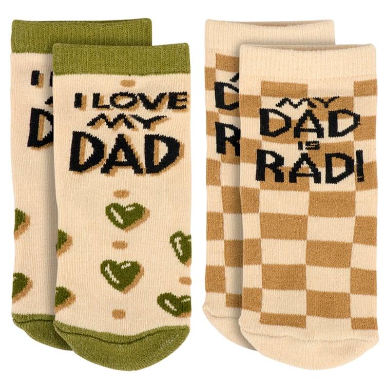 primitives by kathy My Dad Is Rad Baby Sock Set