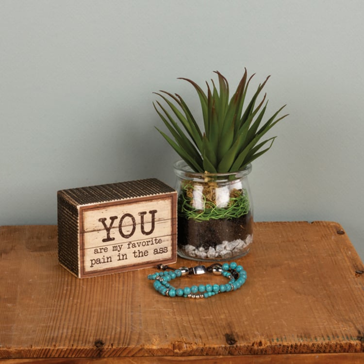 Primitives By Kathy My Favorite Pain Box Sign
