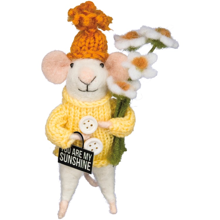 primitives by kathy My Sunshine Mouse Critter