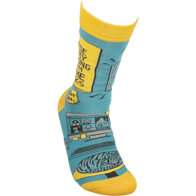 Primitives By Kathy My Working From Home Socks