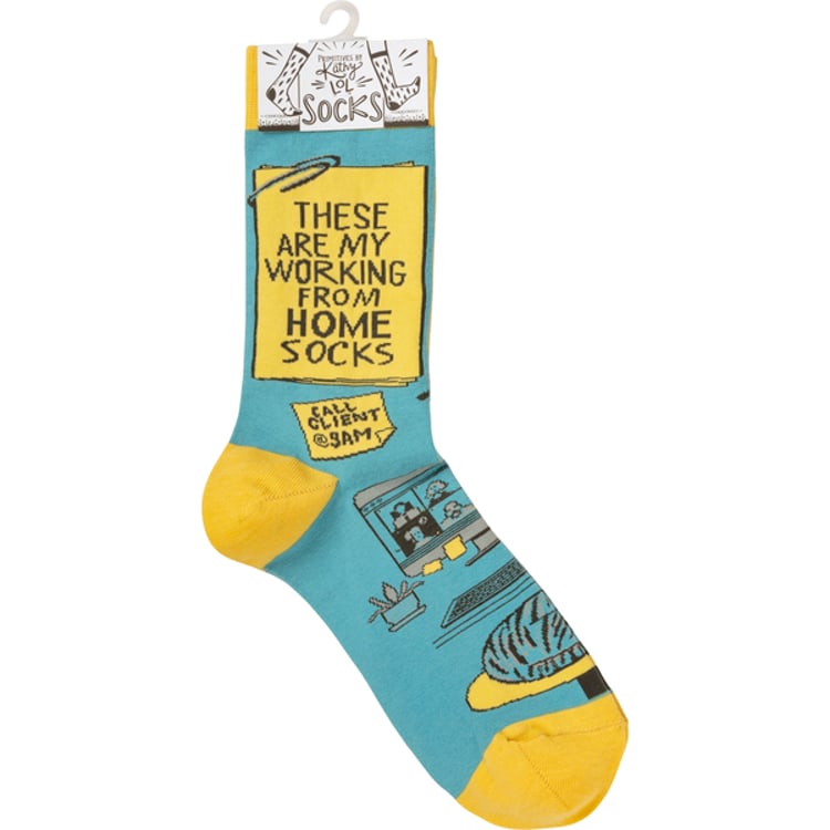Primitives By Kathy My Working From Home Socks