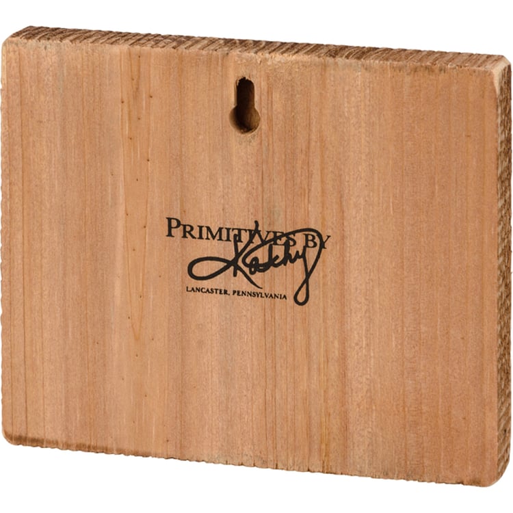 Primitives By Kathy Nativity Block Sign