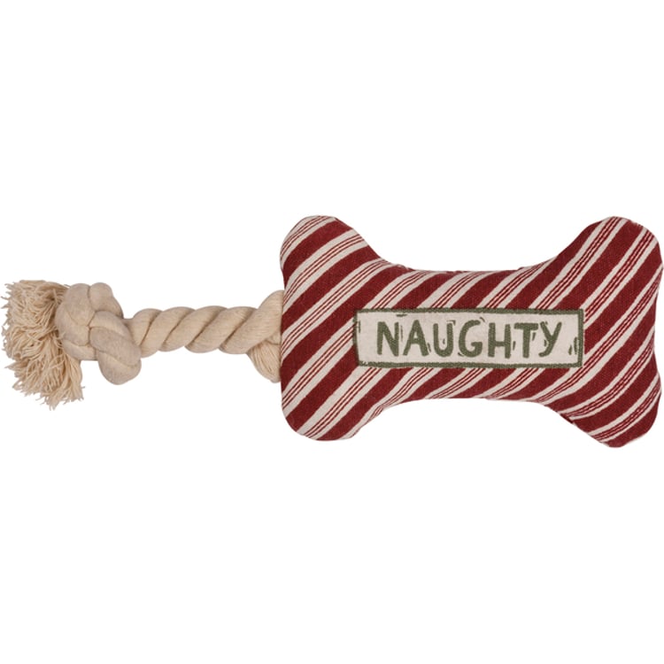 Primitives By Kathy Naughty And Nice Dog Bone Toy
