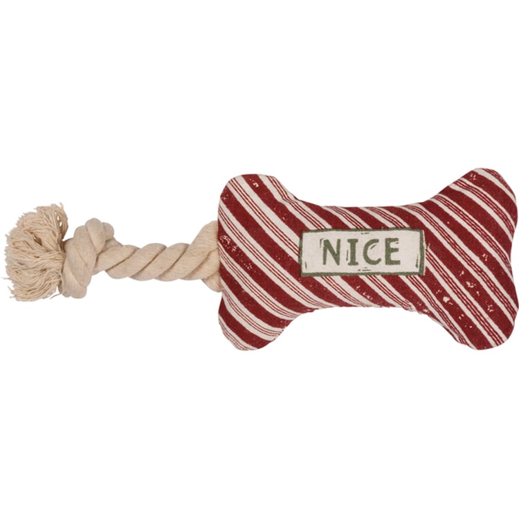 Primitives By Kathy Naughty And Nice Dog Bone Toy