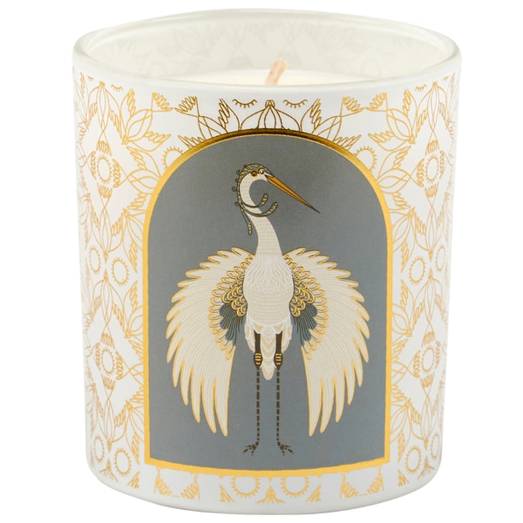primitives by kathy Nouveau Crane Candle