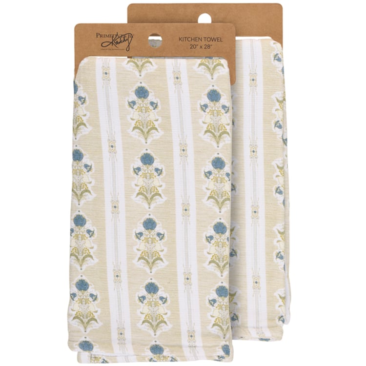 primitives by kathy Nouveau Pattern Kitchen Towel