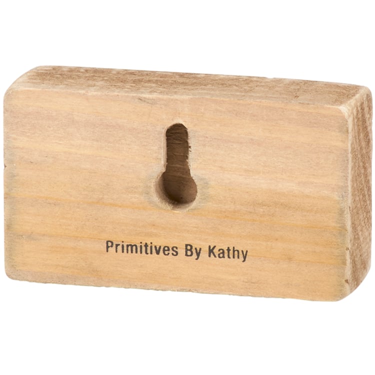 Primitives By Kathy Nuts About You Block Sign