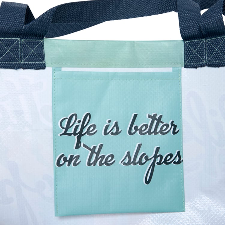 Primitives By Kathy On The Slopes Shopping Tote