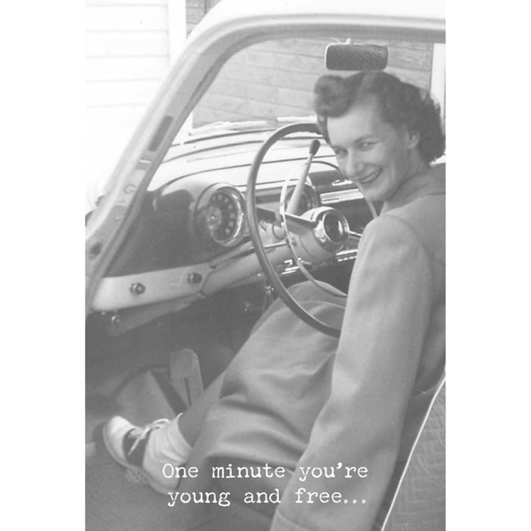 primitives by kathy One Minute Greeting Card