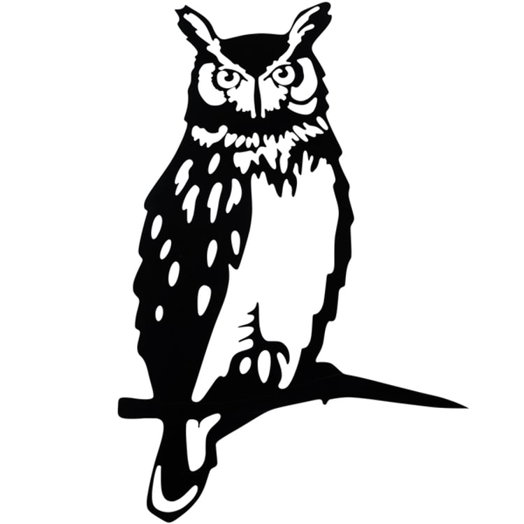 Primitives By Kathy Owl Metal Outdoor Art