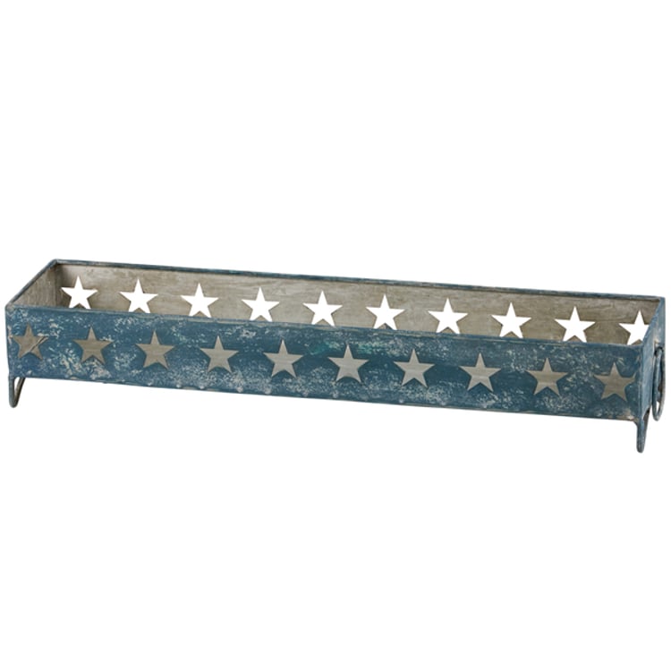 Primitives By Kathy Patriotic Tray Set