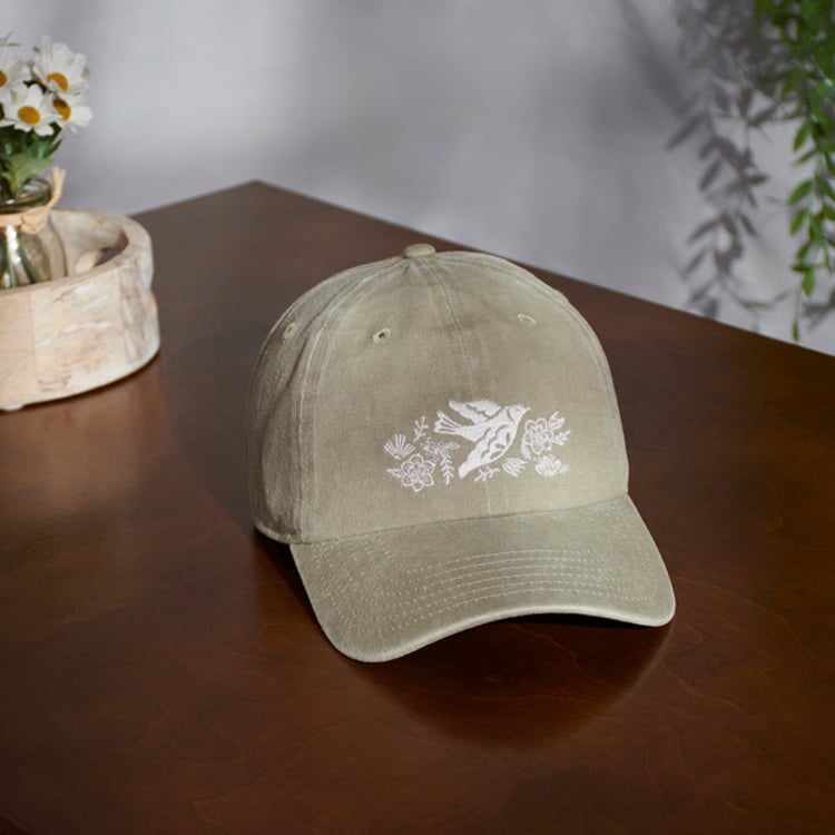 Primitives By Kathy Peace Dove Baseball Cap