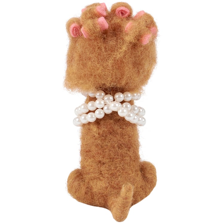 Primitives By Kathy Pearl Necklace Dog Critter