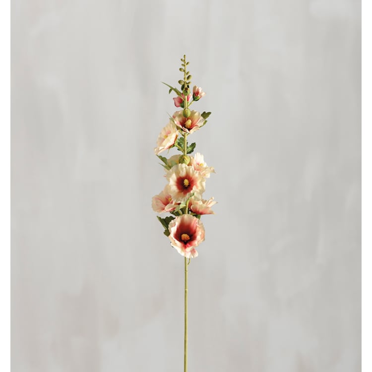 primitives by kathy Pink Hollyhock Floral Pick