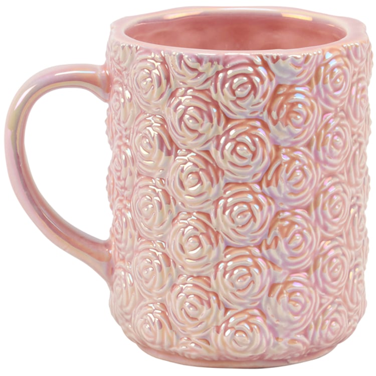 Primitives By Kathy Pink Roses Mug