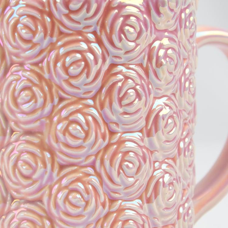 Primitives By Kathy Pink Roses Mug
