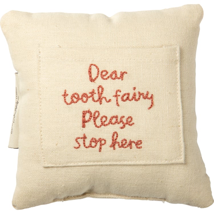 Primitives By Kathy Pink Tooth Fairy Pillow