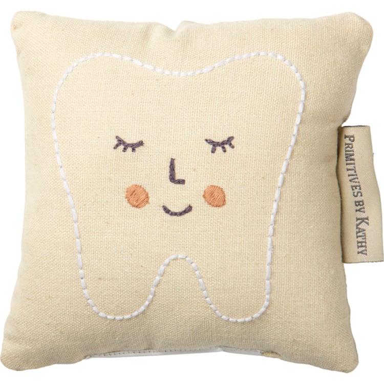 Primitives By Kathy Pink Tooth Fairy Pillow
