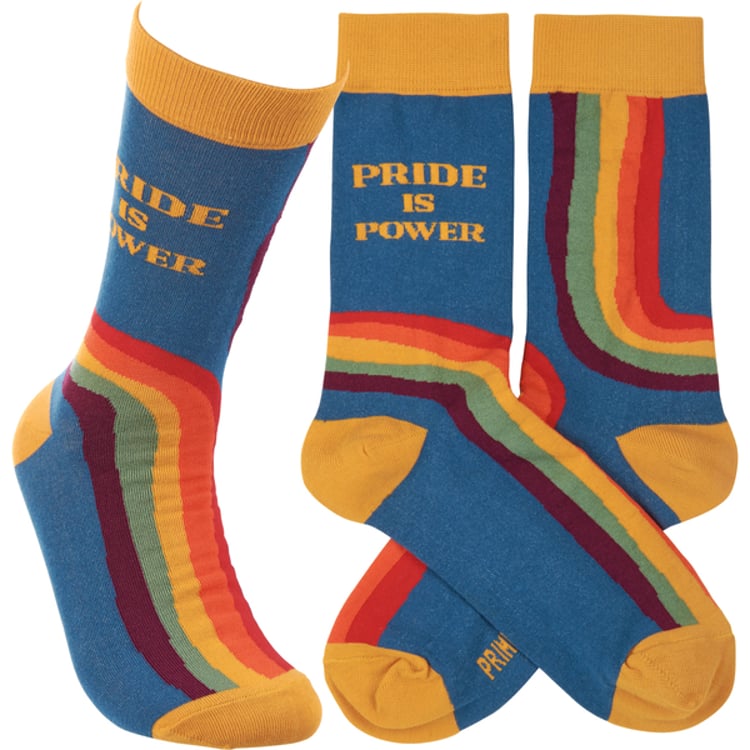 primitives by kathy Pride Is Power Socks