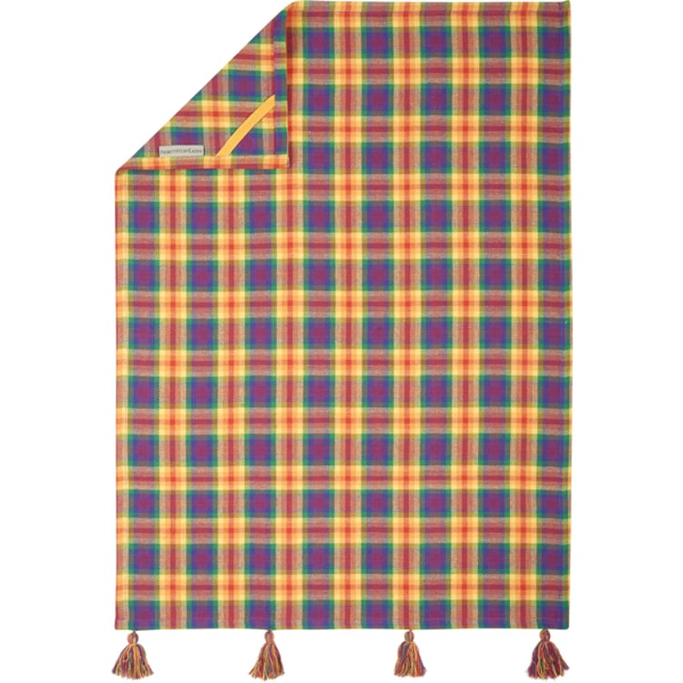 Primitives By Kathy Pride Plaid Kitchen Towel