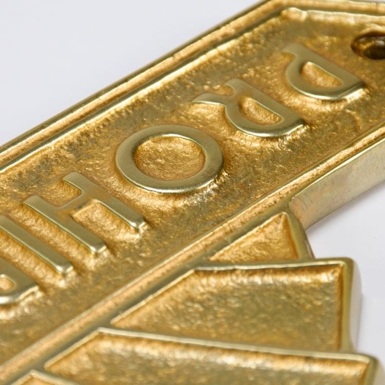 Primitives By Kathy Prohibition Bar Door Plaque